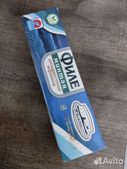 Филе минтая