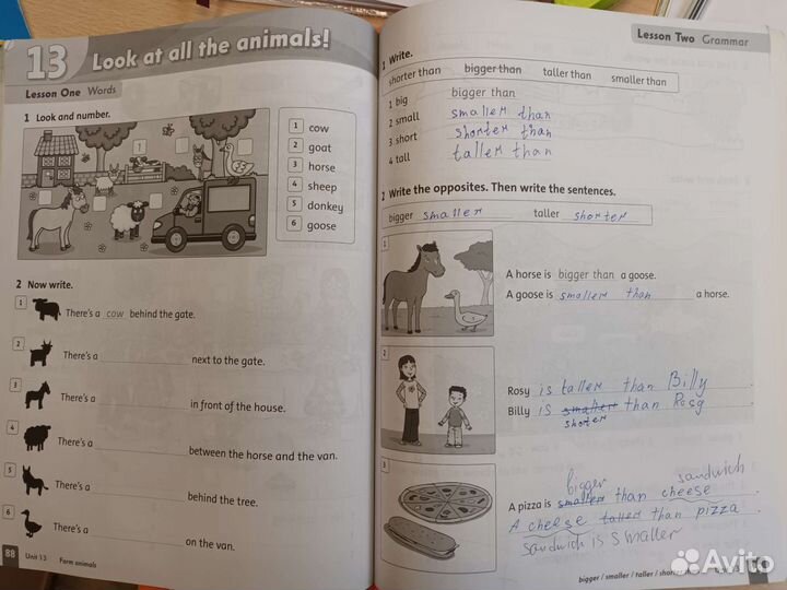 Учебники и тетради по английскому языку