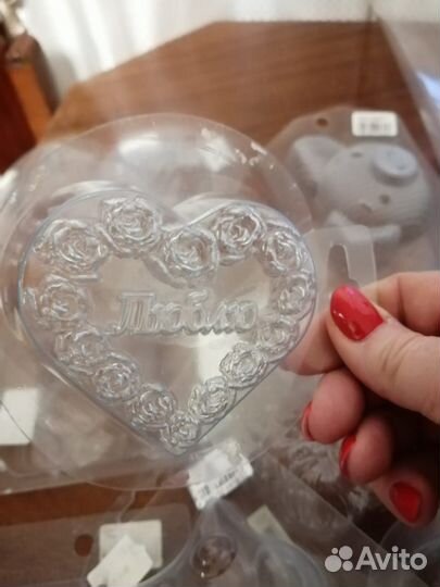 Формы для мыла. Пластиковые. Пакетом по 10 штук. Б