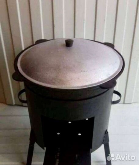 Казан чугунный