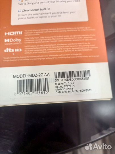 SMART tv приставка xiaomi mi телевизор stick 4k