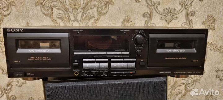 Кассетная дека sony tc-wr545