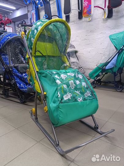 Санки коляска Nika(новая)