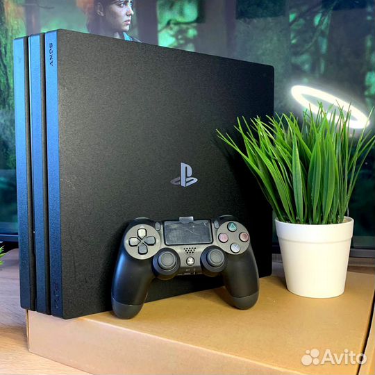 Sony PlayStation 4 Pro 1 tb + 200 игр