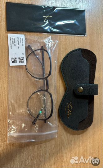 Дизайнерская оправа для очков бренда Talla denim 2