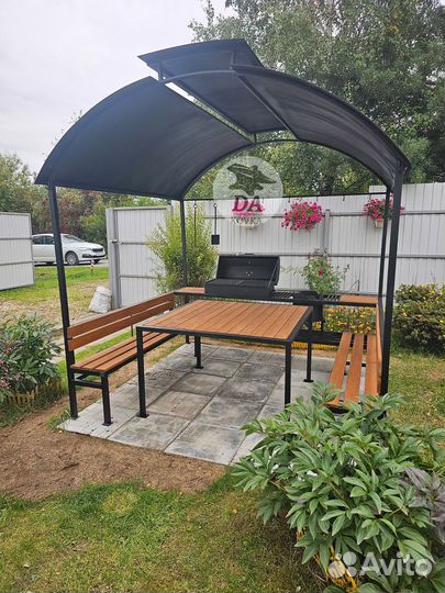 Мангал беседка