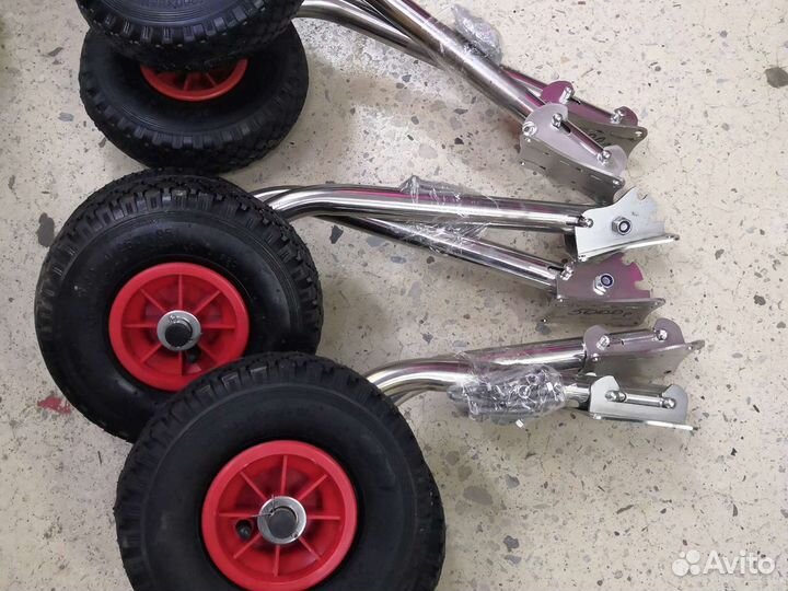 Колеса из нержавейки для рыбаков новые доставка