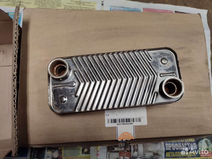 Вторичный теплообменник газового котла Navien
