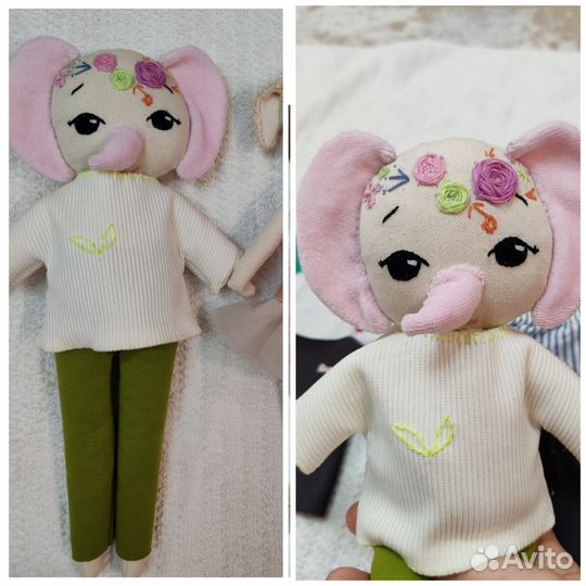 Куклы текстильные ручной работы