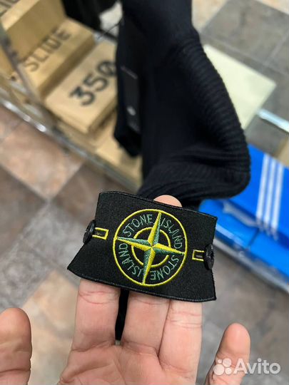 Кофта на молнии Stone island (фул-зип)