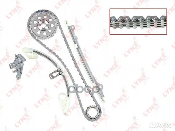 Комплект цепи грм TK0018 lynxauto