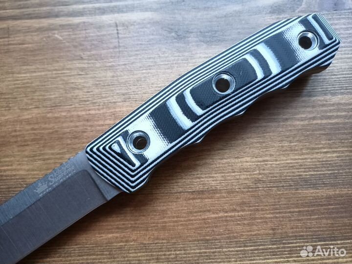 Нож Kizlyar Supreme Enzo AUS-8 SW G10