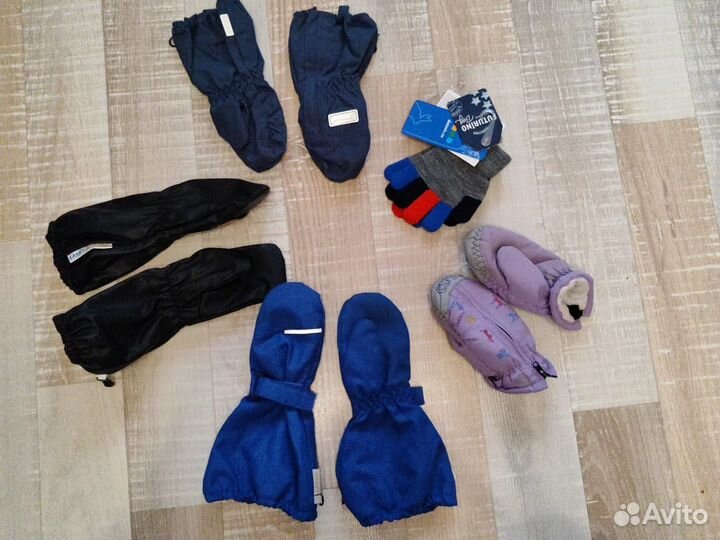 Варежки, краги, перчатки новые детские