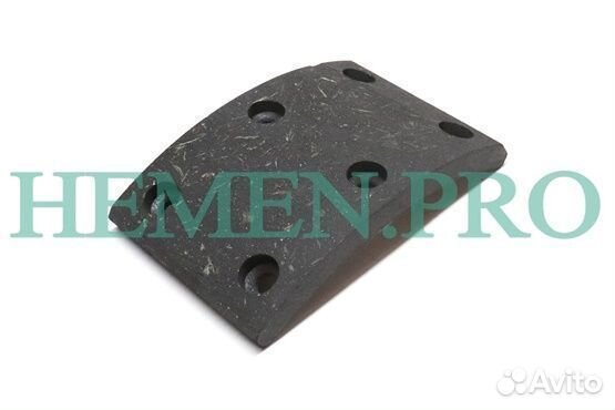 Накладка тормозная BAW-1065 Е-2 Е-3 бараб. задняя