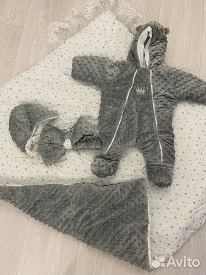 Конверт на выписку зимний