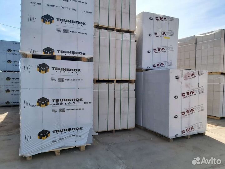 Газоблок Build-Stone, Теплит, Биктон, Униблок