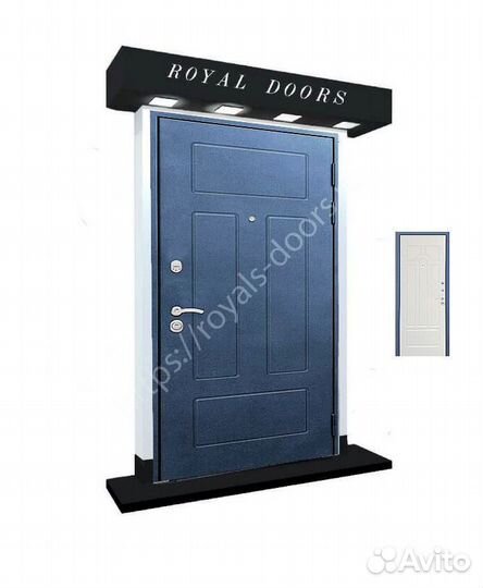 Входная металлическая дверь Порошок