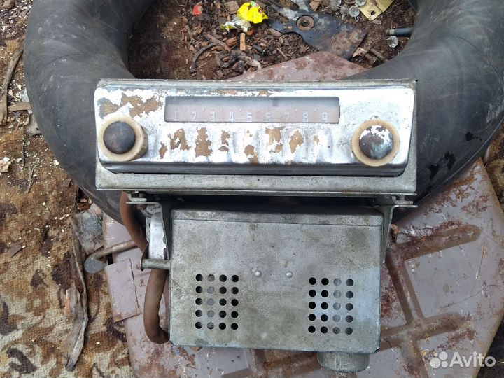 Радиоприемник СССР газ попеда