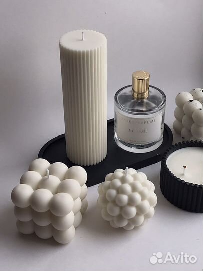 Свечи натуральные в интерьер