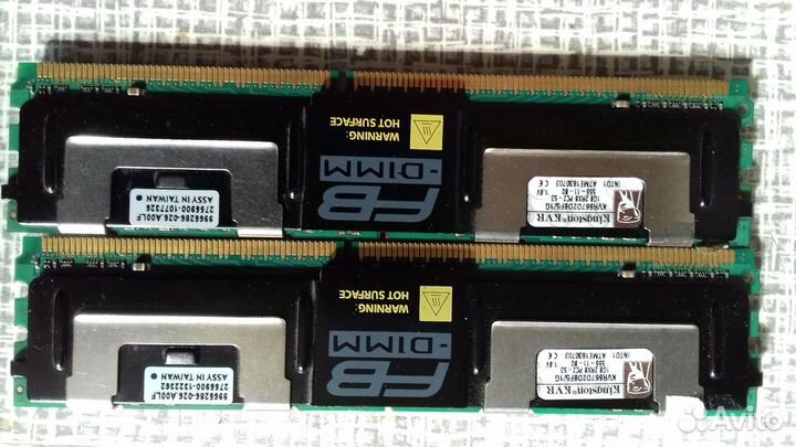 Модули памяти Kingston