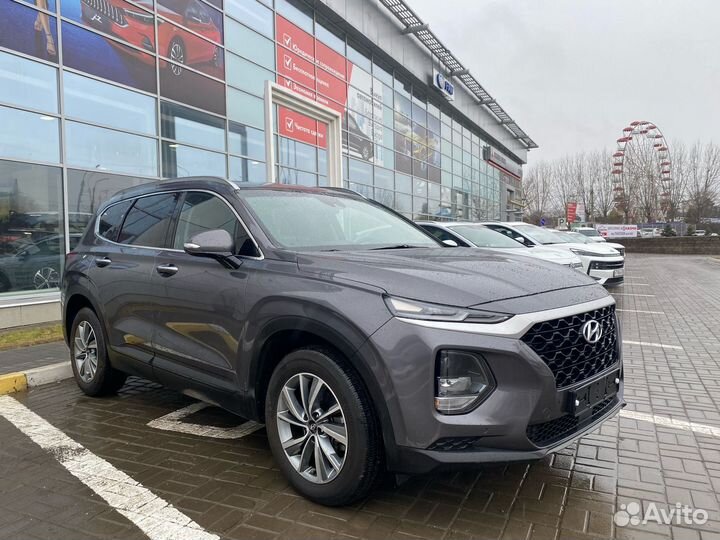 Hyundai Santa Fe 2.0 AT, 2018, 62 718 км