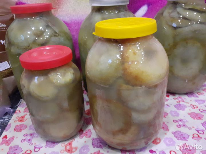 Грибы соленые