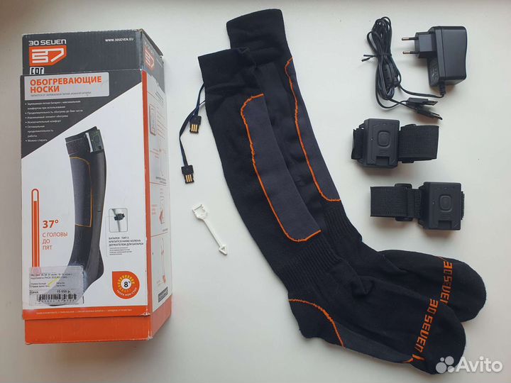 Обогревающие носки 30seven (р.35-38) для сноуборда