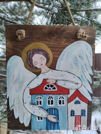 Ангел на досочке