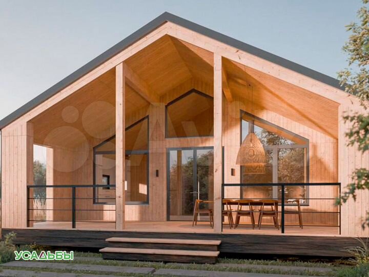 Дом 103,2 м² на участке 6,7 сот.