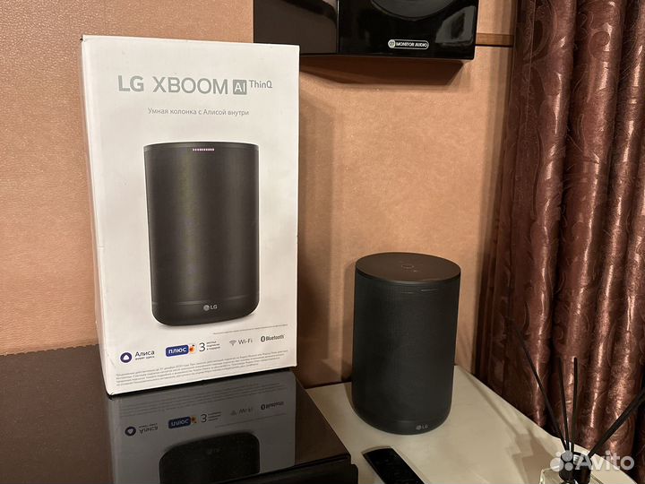 LG с Алисой Xboom AI ThinQ WK7Y лучшая колонка