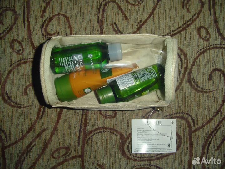 Косметичка прозрачная