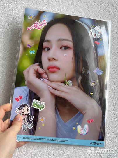 Плакат newjeans line