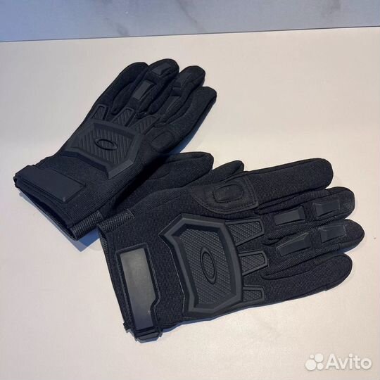 Перчатки oakley black gloves