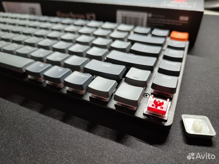 Keychron K3 v2 red switch hotswap