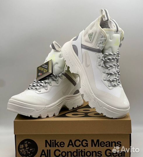 Модные Nike ACG Air Zoom Gaiadome Gore-Tex в белом