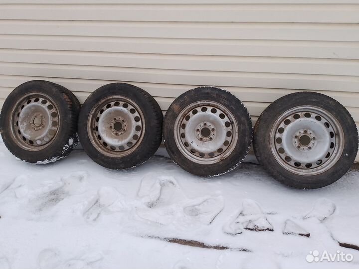 Колеса в сборе r17 зимние bmw на x3 е83