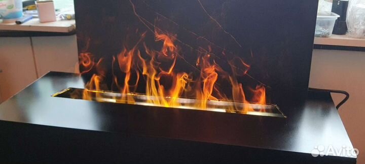 Паровой электрокамин 3d любой размер