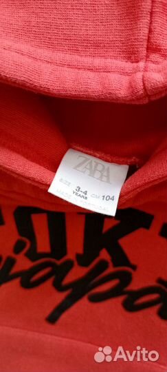 Джемпер H&M, толстовка детская zara 92-96