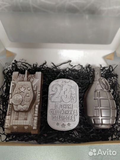23 февраля шоколадный набор