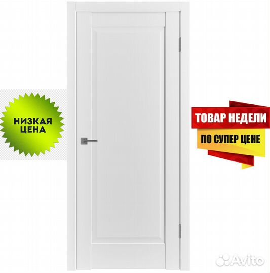 Дверь межкомнатная вфд emalex ER1 ICE