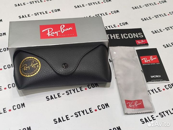 Новые очки Ray-Ban Jack карамельные, оригинал