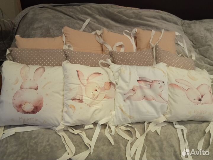 Бортики в кроватку