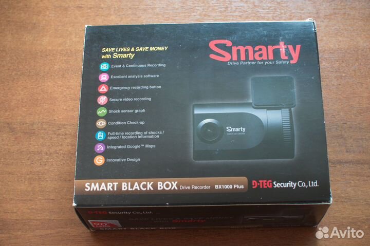 Видеорегистратор Smart Black Box BX1000 Plus