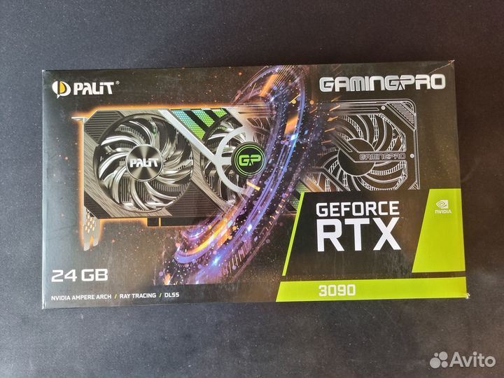 Видеокарта palit geforce rtx 3090 Gamingpro 24Gb
