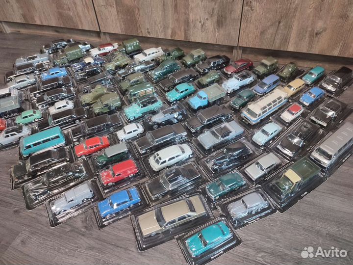 Модели автолегенды СССР деагостини