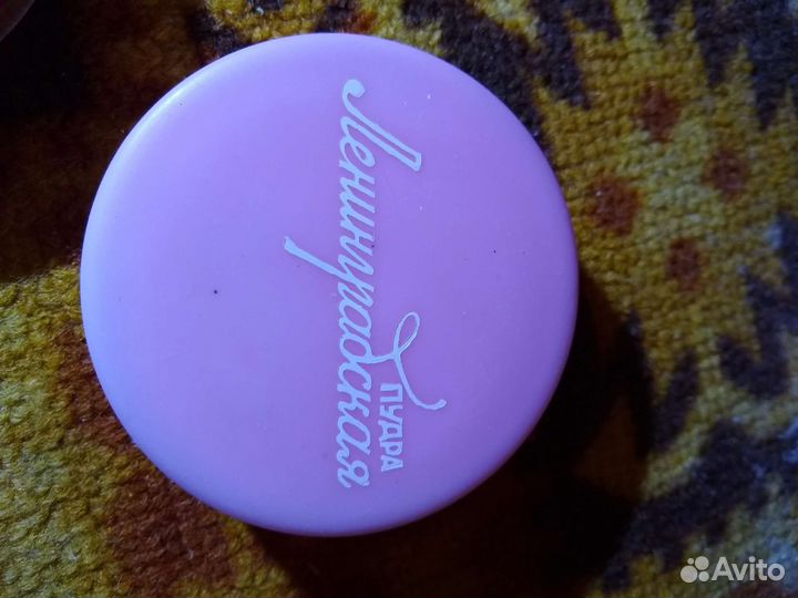 Пудра винтажная СССР новая