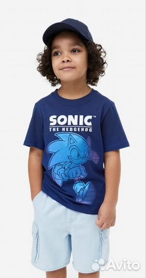 Новая футболка Sonic H&M