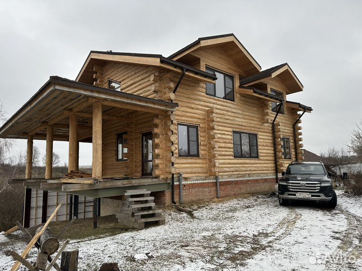 Срубы домов и бань