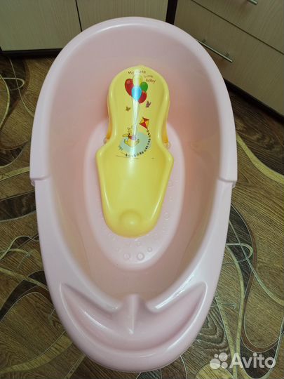 Ванночка для купания с горкой