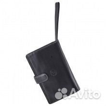 Визитка giudi, кожа, черная